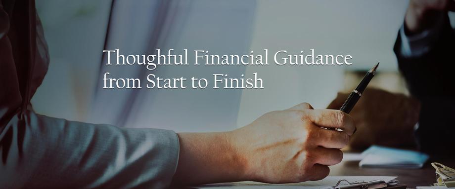 Cindy Skaggs offers thoughtful financial planning from start to finish